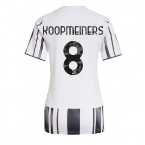 Juventus Teun Koopmeiners #8 Hemmatröja Kvinnor 2025-26 Kortärmad Juventus Teun Koopmeiners #8 Hemmatröja Kvinnor 2025-26 Kortärmad